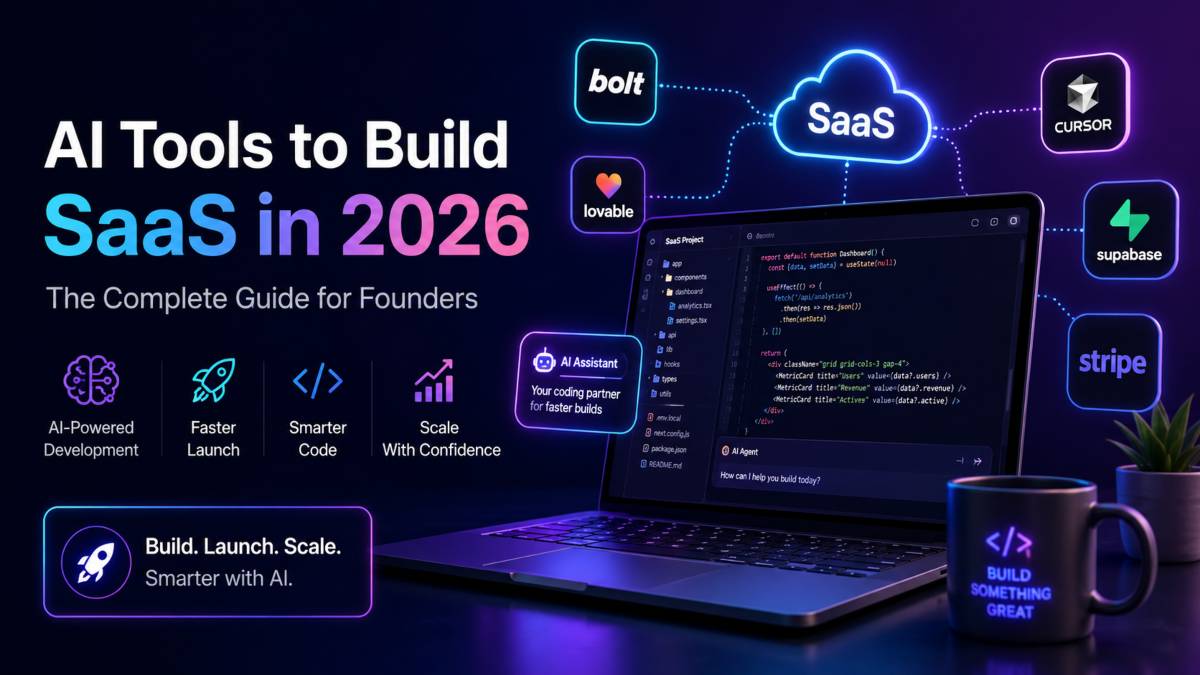 AI Tools for Building SaaS in 2026: The Complete Guide
