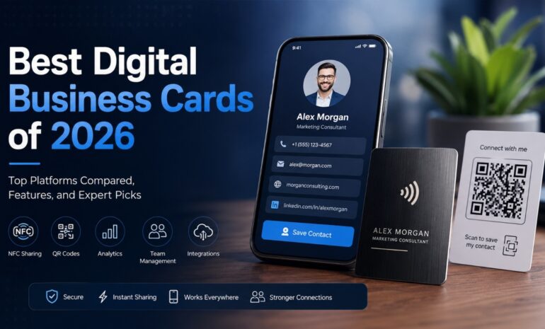 Best Digital Business Card Solutions for 2026