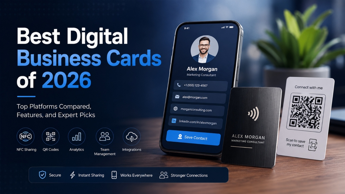 Best Digital Business Card Solutions for 2026