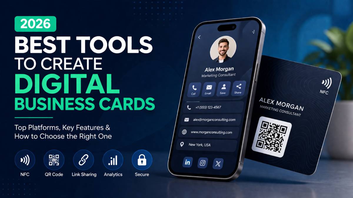 Best Tools to Create Digital Business Cards in 2026