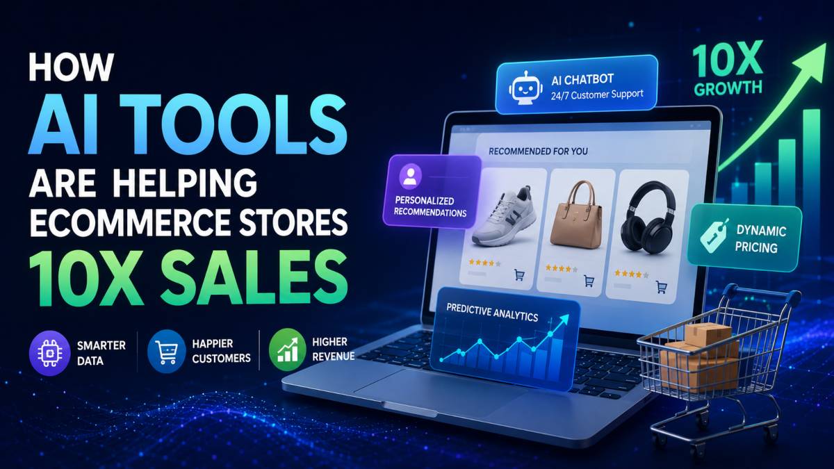 How AI Tools Are Helping Ecommerce Stores 10X Sales