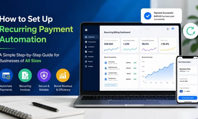 How Businesses Can Automate Recurring Payments Easily