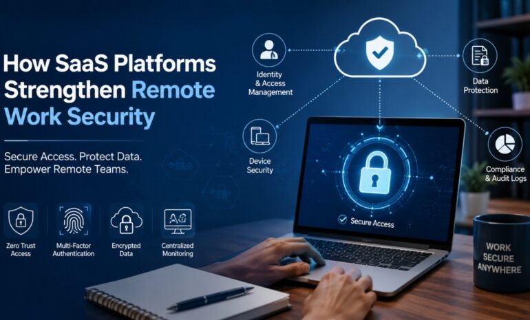 How SaaS Platforms Improve Security for Remote Work