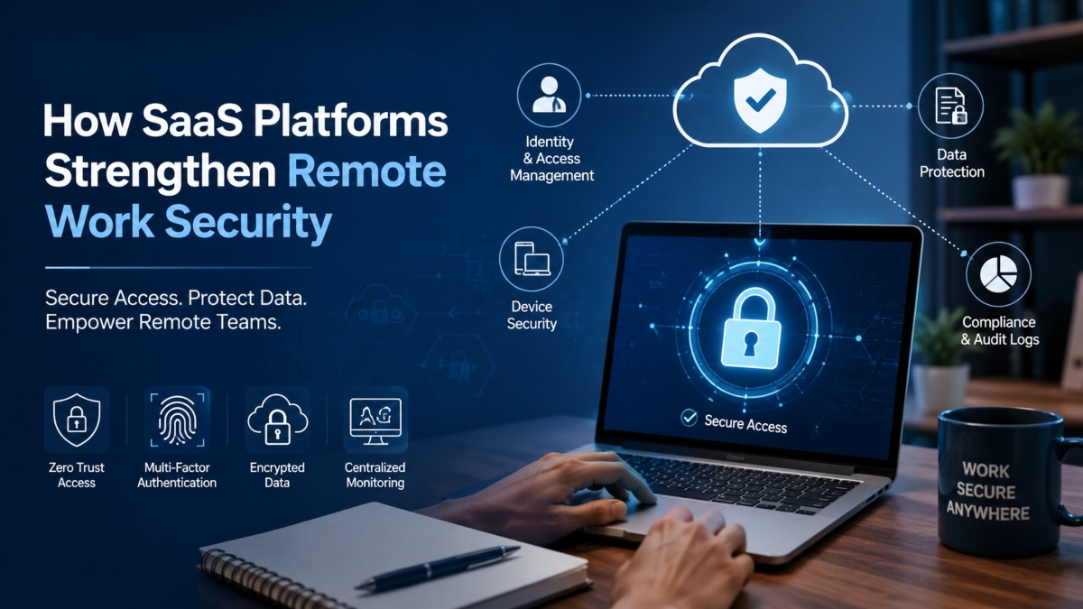How SaaS Platforms Improve Security for Remote Work