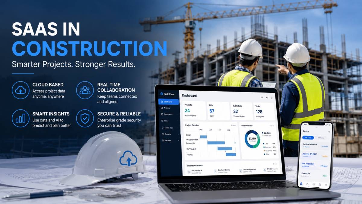 How SaaS Tools Are Transforming Construction Projects