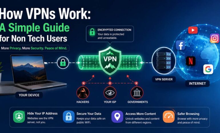 How VPNs Work: A Simple Guide for Non Tech Users