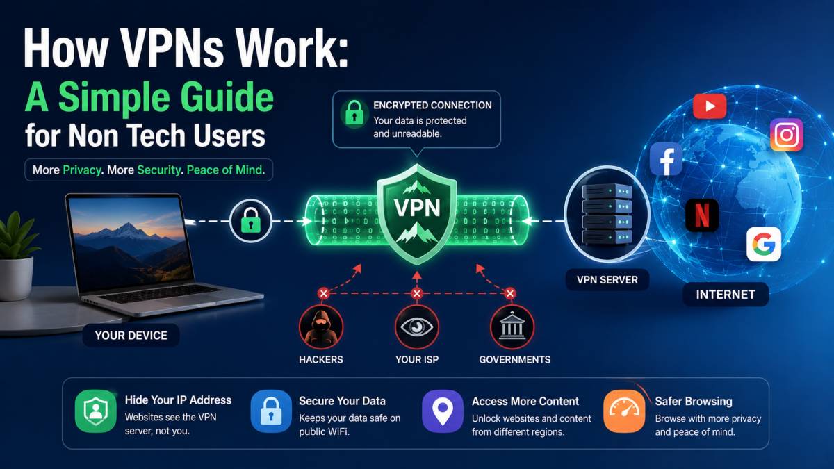 How VPNs Work: A Simple Guide for Non Tech Users
