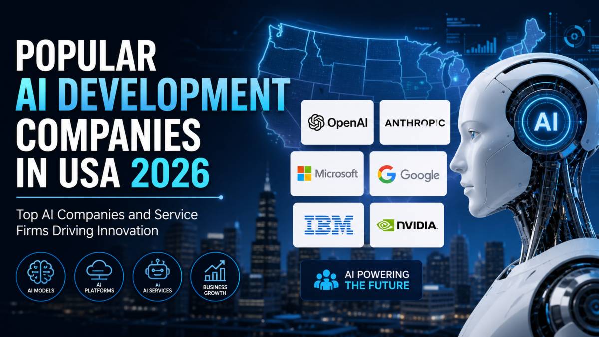 Popular AI Development Companies in USA 2026