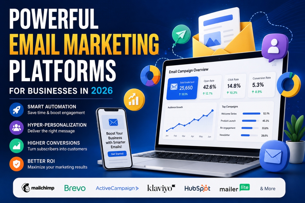 Powerful Email Marketing Platforms for Businesses in 2026