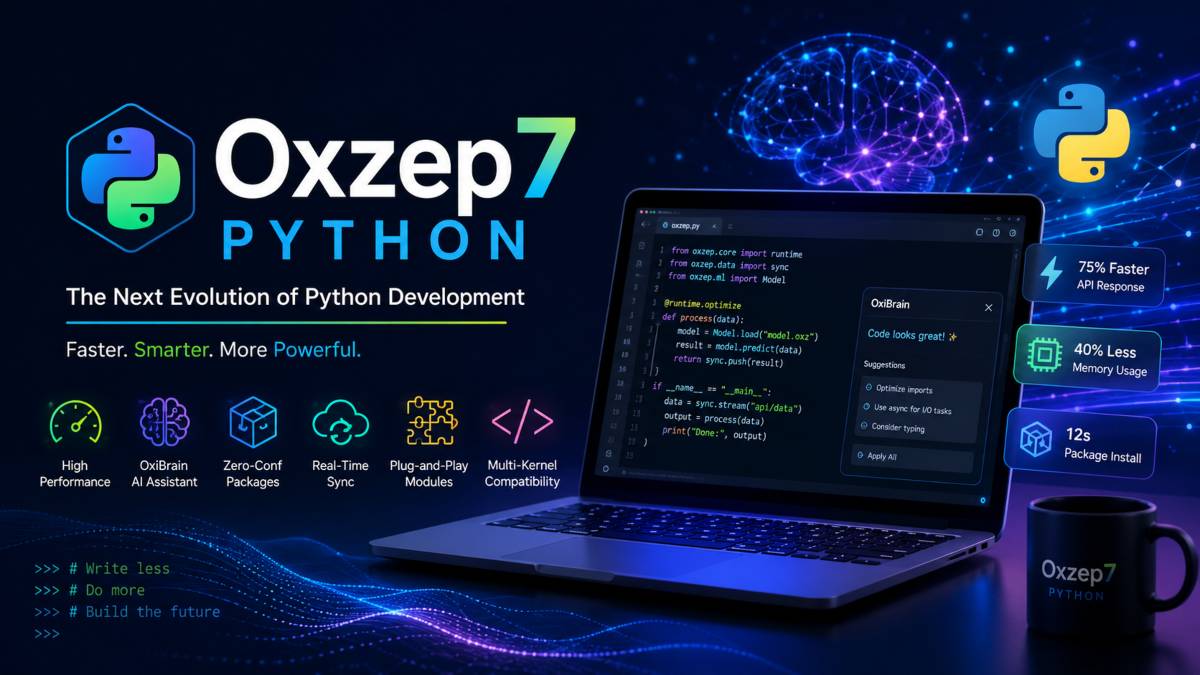 New Software Oxzep7 Python