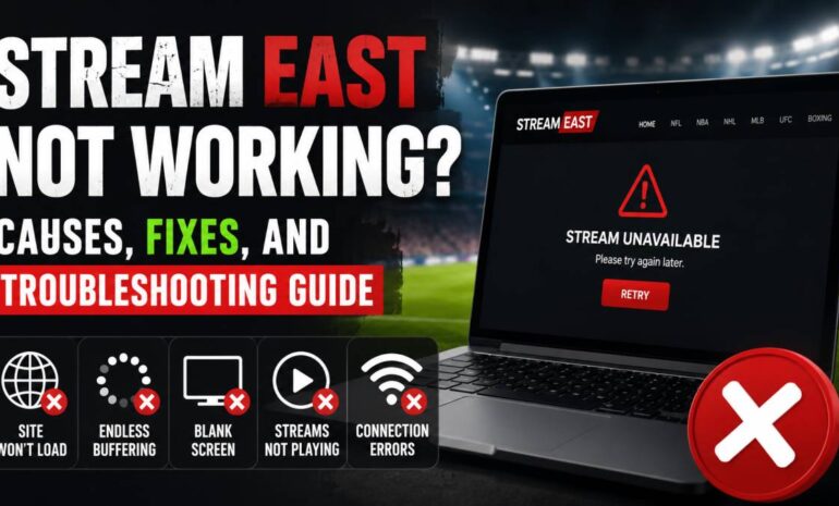 Streameast Not Working