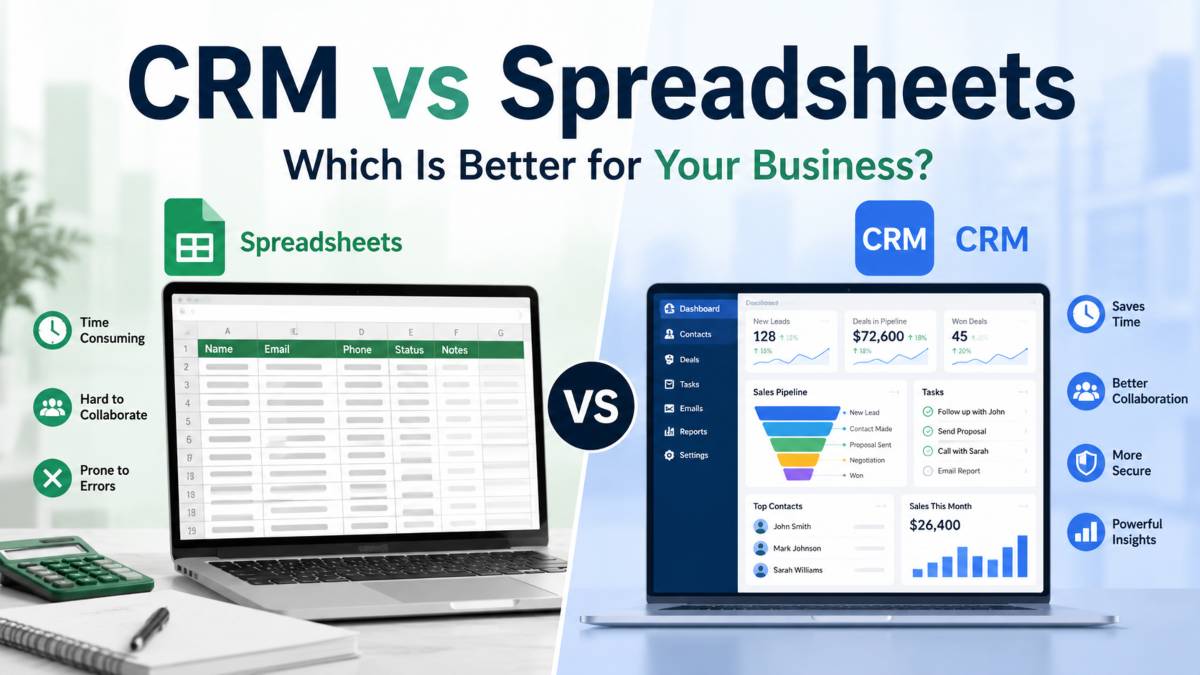 CRM vs Spreadsheets