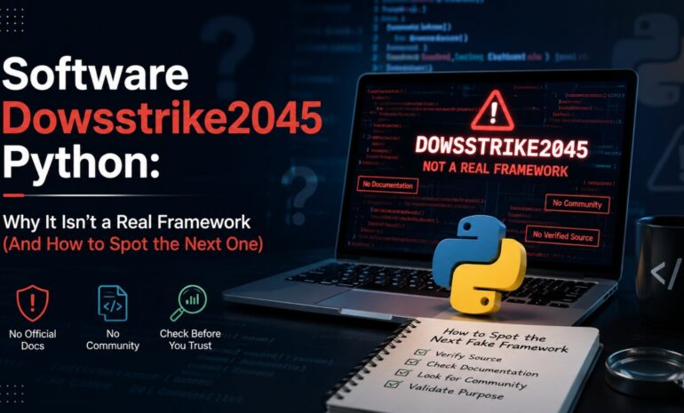 Software Dowsstrike2045 Python: Why It Isn't a Real Framework (And How to Spot the Next One)