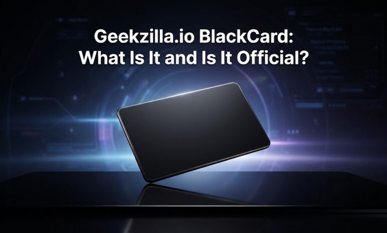 Geekzilla.io BlackCard