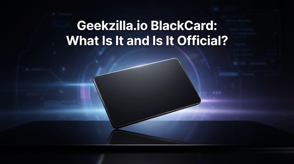 Geekzilla.io BlackCard